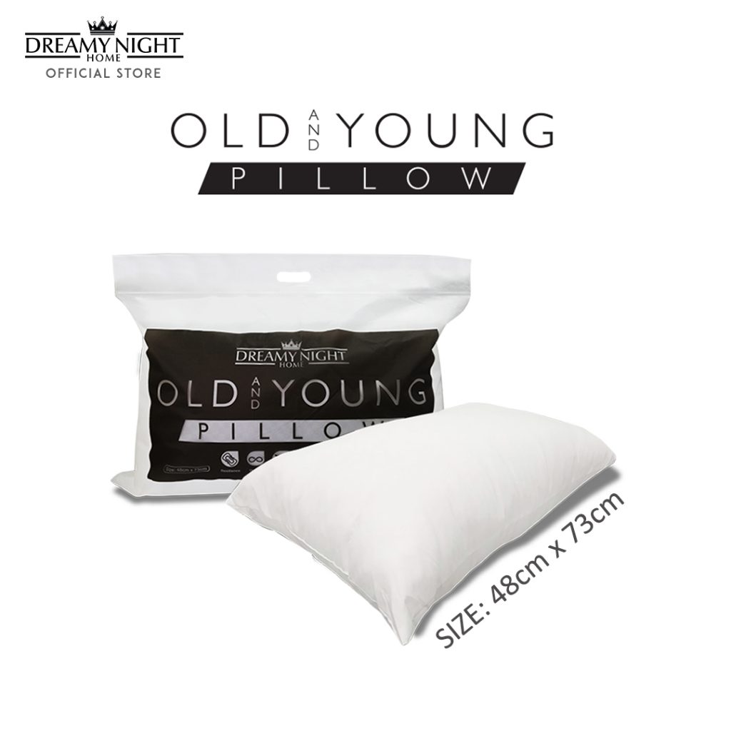Old & Young Pillow Hotel Standard Washable Durable Comfort Bay